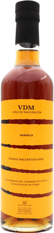 Envío gratis | Vino Naranja Privilegio del Condado VDM Vino de Maceración Maceración Andalucía España Botella Medium 50 cl