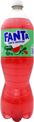 Refrigerantes Fanta Zero Sem Açúcar 1 L Sandía — Melancia
