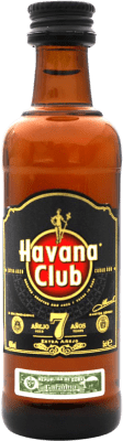 3,95 € Kostenloser Versand | Rum Havana Club 7 Jahre Miniaturflasche 5 cl