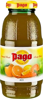 38,95 € | Коробка из 12 единиц Сок Zumos Pago Испания Мини-бутылка 20 cl ACE Multifrutas — ACE Мультифрукт