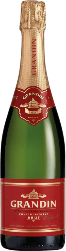 19,95 € Envio grátis | Espumante Branco Henri Grandin Cuvée Reserva I.G.P. Val de Loire