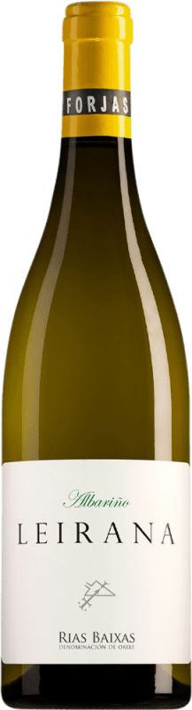 29,95 € Envio grátis | Vinho Branco Forjas del Salnés Leirana D.O. Rías Baixas Garrafa Magnum 1,5 L