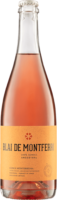 29,95 € Kostenloser Versand | Rosé Sekt Blai de Montferri Seco — Trocken Ancestral