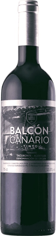 Free Shipping | Red Wine Cándido Hernández Pío Balcón Canario Seco — Dry Young D.O. Tacoronte-Acentejo Canary Islands Spain Tintilla de Rota, Listán, Negramoll 75 cl