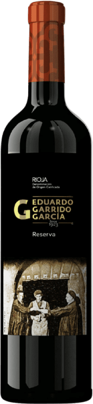 Free Shipping | Red Wine Eduardo Garrido Reserve — Aged D.O.Ca. Rioja The Rioja Spain Tempranillo 75 cl