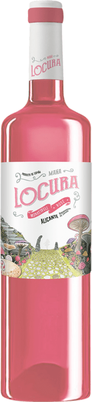 Envoi gratuit | Vin Rosé Santa Catalina del Mañán Maña Locura Seco — Sec D.O. Alicante Communauté valencienne Espagne Monastrell 75 cl