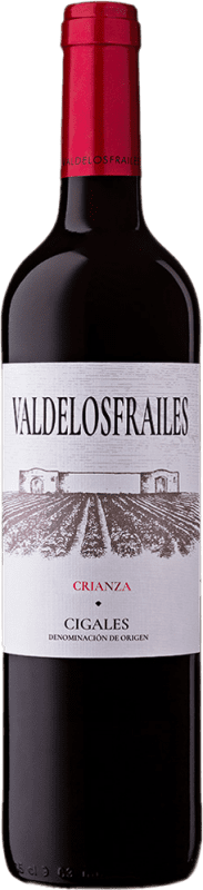 18,95 € Envio grátis | Vinho Tinto Valdelosfrailes Seco Crianza D.O. Cigales
