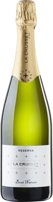 16,95 € | 白起泡酒 Aessir La Crusset Guarda Brut Nature — 天然干型起泡酒 特级 珍藏 D.O. Cava 加泰罗尼亚 西班牙 Macabeo — 马卡贝奥, Xarel·lo — 哈雷洛, Parellada — 帕雷利亚达 75 cl