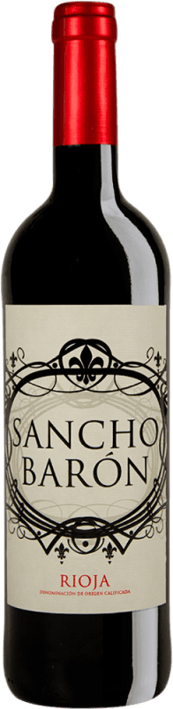 11,95 € | Vinho Tinto Domeco de Jarauta Sancho Barón Seco D.O.Ca. Rioja La Rioja Espanha Tempranillo 75 cl Vegano