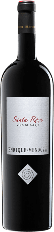 63,95 € | Vinho Tinto Enrique Mendoza Santa Rosa Seco D.O. Alicante Comunidade Valenciana Espanha Merlot, Cabernet Sauvignon, Monastrell Garrafa Magnum 1,5 L Vegano