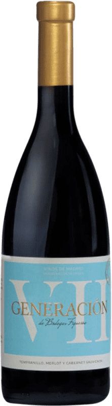 Free Shipping | Red Wine Jesús Figueroa Generación Seco — Dry Limited Edition D.O. Vinos de Madrid Madrid's community Spain Tempranillo, Merlot, Cabernet Sauvignon 75 cl