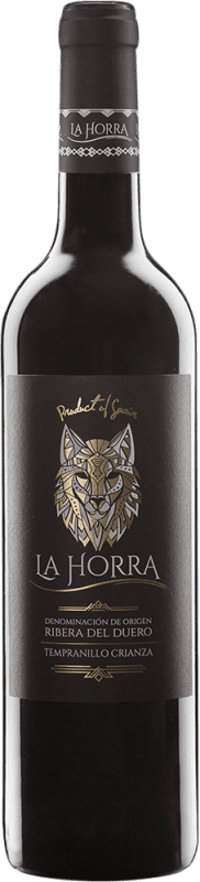 19,95 € 免费送货 | 红葡萄酒 Frutos Villar La Horra Seco — 干型 Crianza — 陈酿 D.O. Ribera del Duero