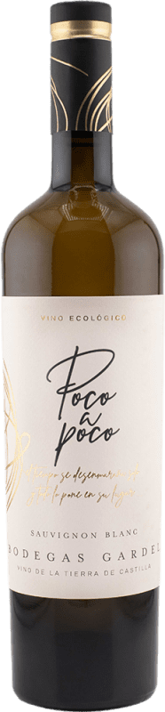 Spedizione Gratuita | Vino Bianco Gardel Poco a Poco Seco — Secco I.G.P. Vino de la Tierra de Castilla Castilla-La Mancha Spagna Sauvignon Bio — Ecologico 75 cl Vegano