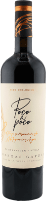 Gardel Poco a Poco Tempranillo Syrah Seco — Сухое Vino de la Tierra de Castilla Bio — Эко Био Органический 75 cl Vegan — Веганский