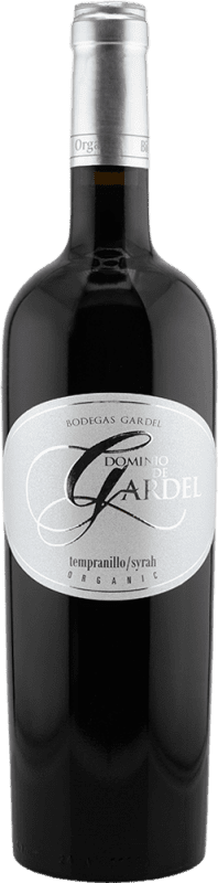 Envío gratis | Vino Tinto Gardel Dominio de Gardel Seco Crianza D.O. La Mancha Castilla la Mancha España Tempranillo, Syrah Bio — Biológico 75 cl Vegano