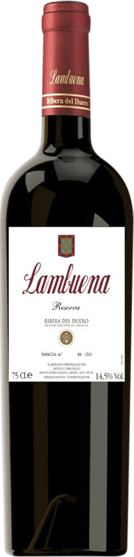 Envoi gratuit | Vin Rouge Lambuena Seco — Sec Réserve D.O. Ribera del Duero Castille et Leon Espagne Tempranillo 75 cl
