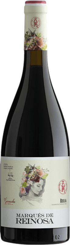 Envío gratis | Vino Tinto Marqués de Reinosa Seco Selección, Vino de Parcela D.O.Ca. Rioja La Rioja España Garnacha 75 cl Vegano