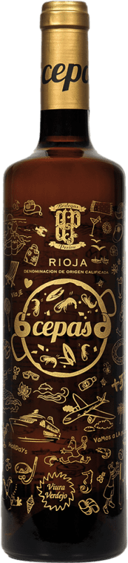 11,95 € | Vino Bianco Perica 6Cepas6 Seco — Secco D.O.Ca. Rioja La Rioja Spagna Tempranillo, Macabeo, Chardonnay, Verdejo 75 cl