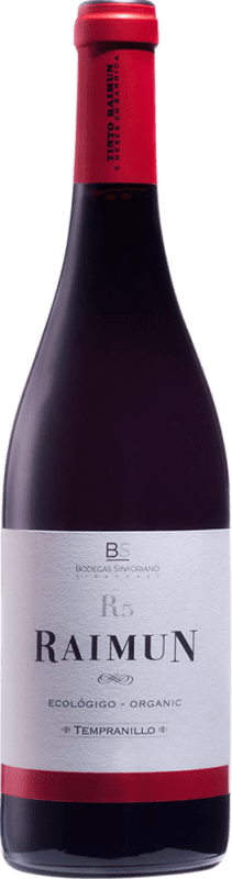 Free Shipping | Red Wine Sinforiano Raimun 5 Meses Seco — Dry D.O. Cigales Castilla y León Spain Tempranillo Eco — Organic 75 cl
