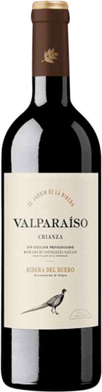 14,95 € Envío gratis | Vino Tinto Valparaíso Marqués Seco Crianza D.O. Ribera del Duero