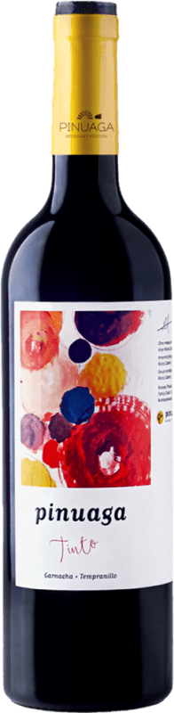 送料無料 | 赤ワイン Pinuaga Seco — 辛口 I.G.P. Vino de la Tierra de Castilla カスティーリャ・ラ・マンチャ スペイン Tempranillo — テンプラニーリョ, Garnacha — グルナッシュ Bio — Eco エコ ビオ オーガニック 75 cl Vegan — ヴィーガン