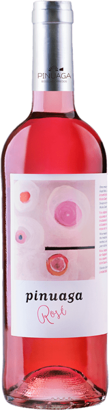 Spedizione Gratuita | Vino Rosato Pinuaga Seco — Secco Rosé — Rosato I.G.P. Vino de la Tierra de Castilla Castilla-La Mancha Spagna Tempranillo, Garnacha — Grenache Bio — Ecologico 75 cl Vegano