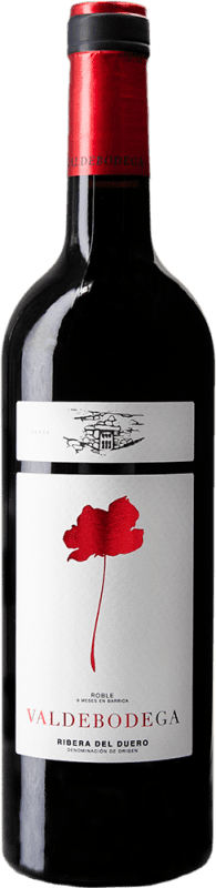 Envio grátis | Vinho Tinto Valdebodega Carvalho D.O. Ribera del Duero Castela e Leão Espanha Tempranillo 75 cl