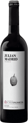 Casa Primicia Julián Madrid Tempranillo Seco Rioja Reserva 75 cl