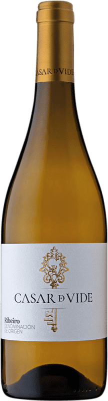 Spedizione Gratuita | Vino Bianco Casar de Vide Seco — Secco D.O. Ribeiro Galizia Spagna Treixadura Bottiglia Magnum 1,5 L