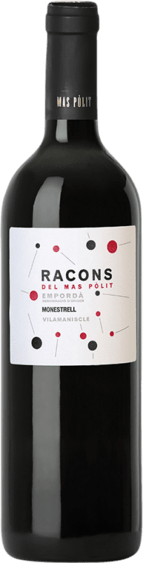 35,95 € Free Shipping | Red Wine Mas Pòlit Racons Seco — Dry D.O. Empordà Bio — Organic Vegan