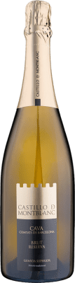 Clos Montblanc Castillo Brut — 起泡酒 干型 Cava 珍藏 Bio — 生态 有机 天然 75 cl Vegan — 纯素