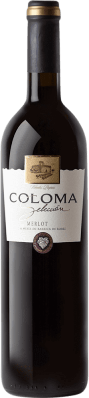 Kostenloser Versand | Rotwein Coloma Seco — Trocken I.G.P. Vino de la Tierra de Extremadura Extremadura Spanien Merlot 75 cl