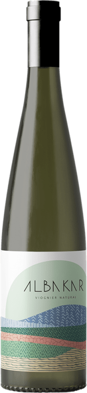 Envio grátis | Vinho Branco Cup de la Muntanya Albakar Seco Natural D.O. Alicante Comunidade Valenciana Espanha Viognier 75 cl