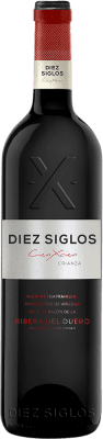 Diez Siglos Tempranillo — Темпранильо Seco — Сухое Ribera del Duero Crianza — Крианса 75 cl