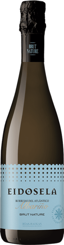 33,95 € 送料無料 | 白のスパークリングワイン Eidosela Burbujas del Atlántico Brut Nature — ブリュット・ナチュール D.O. Rías Baixas