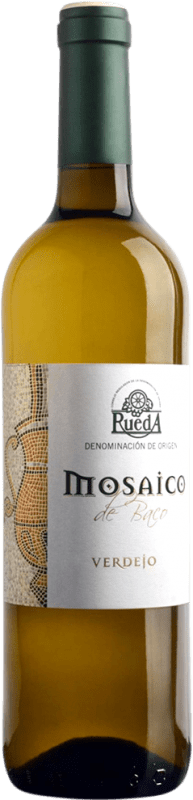 Envoi gratuit | Vin Blanc El Mosaico de Baco Seco — Sec D.O. Rueda Castille et Leon Espagne Verdejo 75 cl