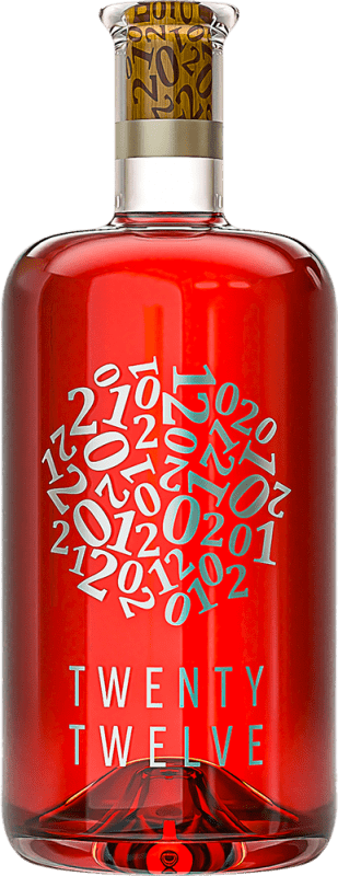 24,95 € Envio grátis | Vinho Rosé Es Fangar Twenty Twelve 2012 Seco Pink — Rosé D.O. Pla i Llevant Bio — Ecológico Vegano