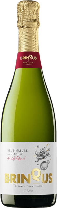 19,95 € Free Shipping | White Sparkling Wine Joan Segura Pujadas Brinqus D.O. Cava Bio — Organic Vegan