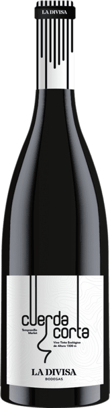 23,95 € | Rotwein La Divisa Cuerda Corta Seco — Trocken Andalusien Spanien Tempranillo, Merlot Bio — Nachhaltig 75 cl Vegan