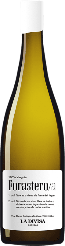 24,95 € Kostenloser Versand | Weißwein La Divisa Forastero Seco — Trocken Ánfora — Amphore Bio — Nachhaltig Vegan