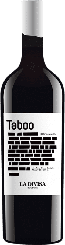 Бесплатная доставка | Красное вино La Divisa Taboo Seco — Сухое Андалусия Испания Tempranillo — Темпранильо Bio — Эко Био Органический 75 cl Vegan — Веганский