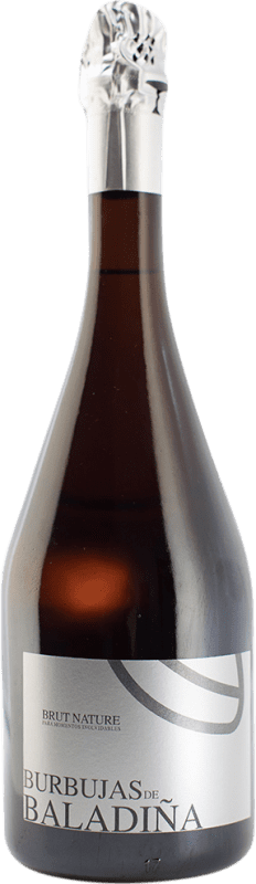 67,95 € Envío gratis | Espumoso Blanco Lagar de Besada Burbujas de Baladiña Brut Nature D.O. Rías Baixas