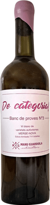 Envio grátis | Vinho Branco Manu Guardiola De Categoría Merse Nova Seco Comunidade Valenciana Espanha Merseguera 75 cl