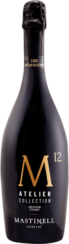 289,95 € 免费送货 | 白起泡酒 MasTinell M12 Extra Brut — 特干型起泡酒 D.O. Cava Vegan — 纯素