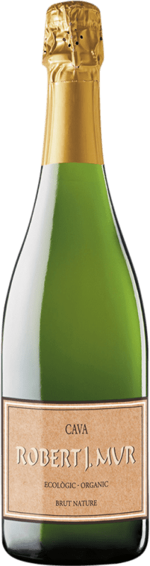 21,95 € Kostenloser Versand | Weißer Sekt Cava Montesquius Robert J. Mur Brut Nature D.O. Cava Eco — Biologisch