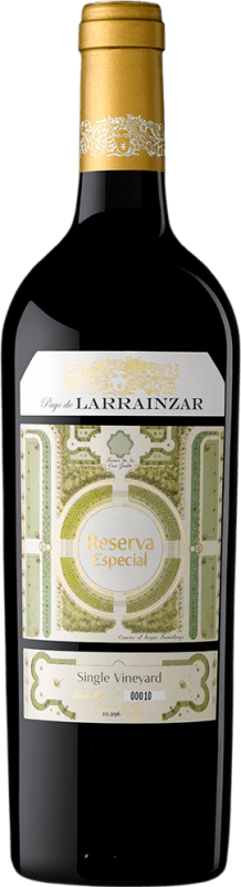 32,95 € | Vino Rosso Pago de Larrainzar Seco — Secco Speciale Riserva D.O. Navarra Navarra Spagna Tempranillo, Merlot, Cabernet Sauvignon 75 cl