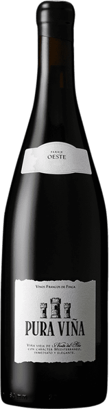 Kostenloser Versand | Rotwein Pura Viña Oeste Seco — Trocken Vino de Paraje — Lagenwein D.O. Bullas Region von Murcia Spanien Monastrell 75 cl