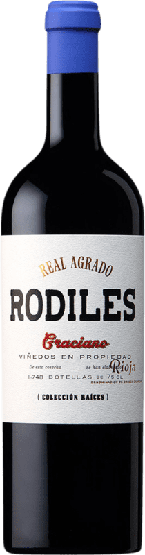 Free Shipping | Red Wine Real Agrado Rodiles Seco — Dry D.O.Ca. Rioja The Rioja Spain Graciano 75 cl