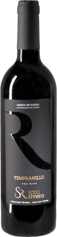 Free Shipping | Red Wine Sara Rivera 1800 Seco — Dry D.O. Ribera del Duero Castilla y León Spain Tempranillo 75 cl