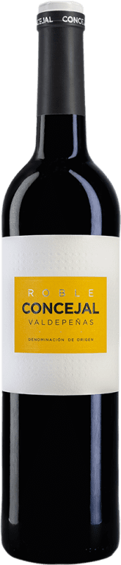 8,95 € | Vin Rouge Vinícola de Valdepeñas Concejal Seco — Sec Chêne D.O. Valdepeñas Castilla La Mancha Espagne Tempranillo 75 cl